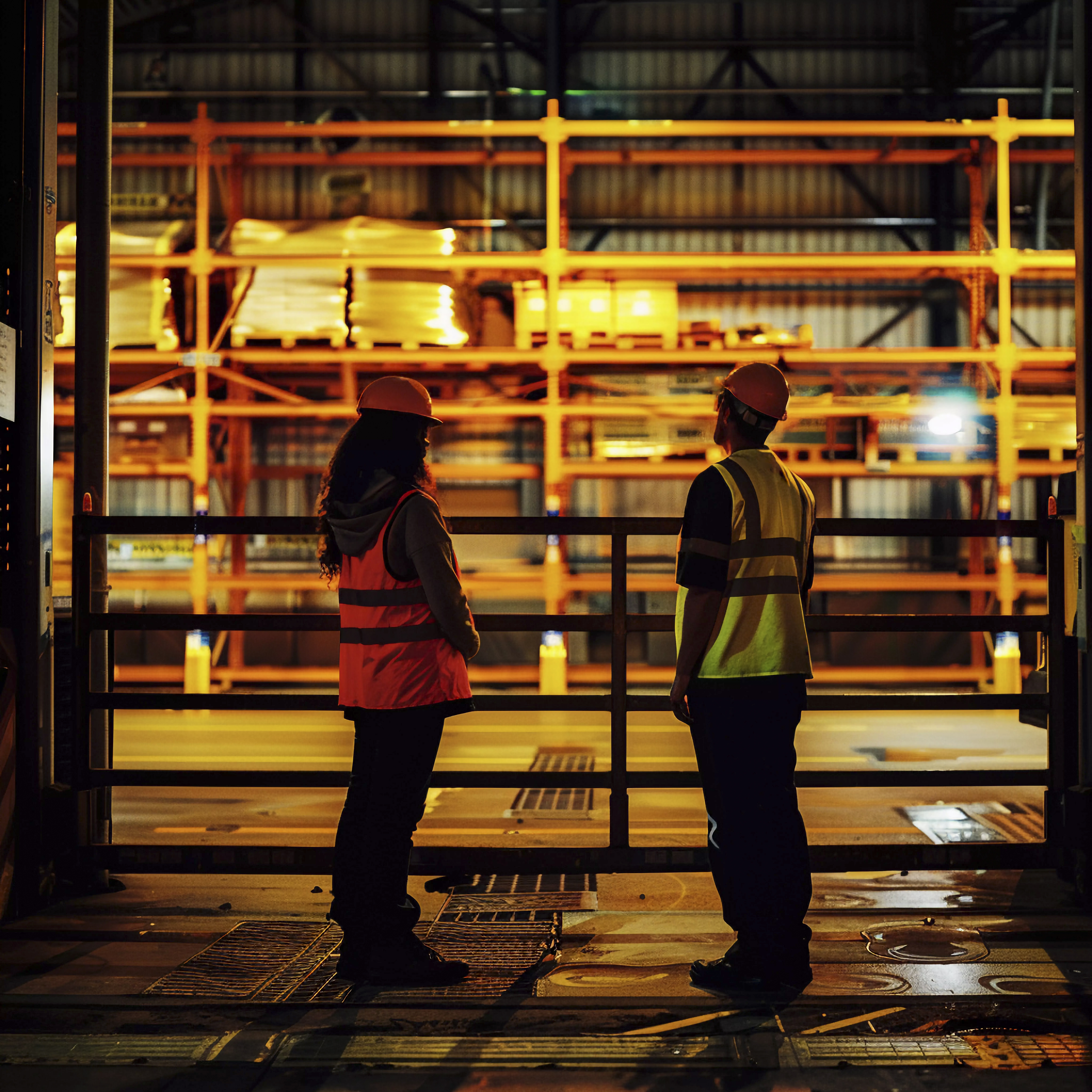 Industrial maintenance and local supply coordination
