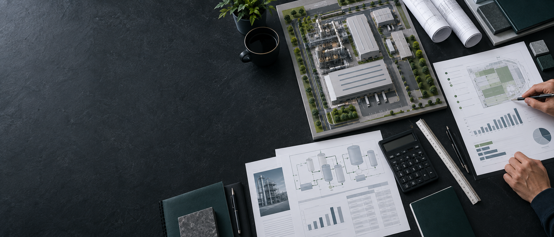 Industrial strategy and feasibility planning workspace