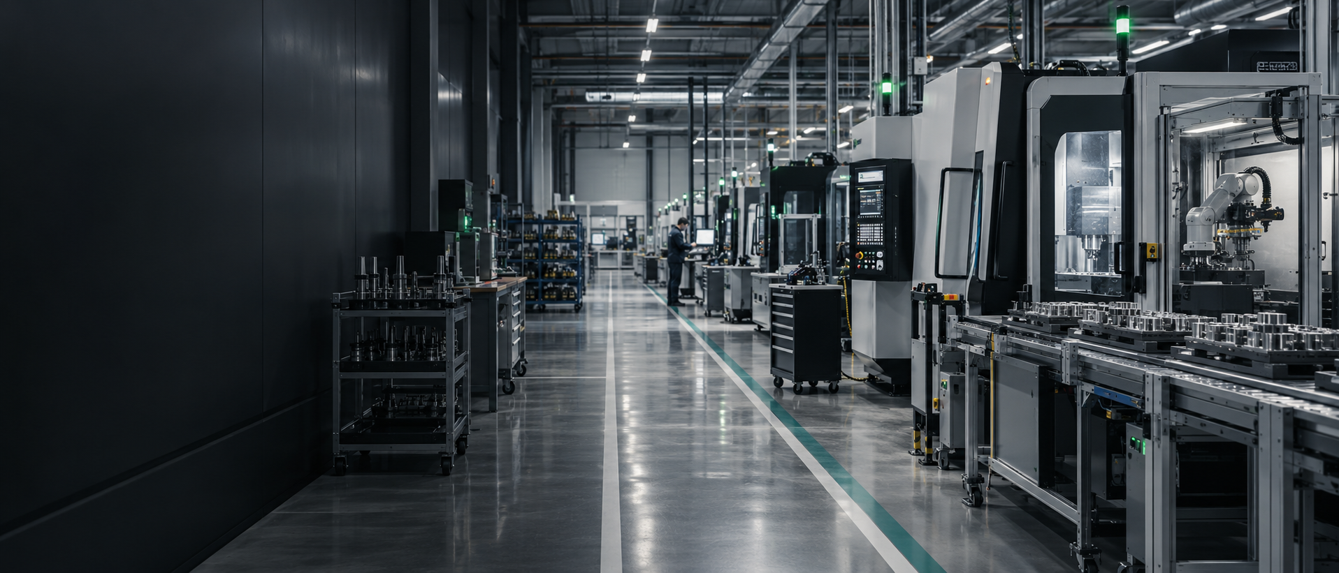 Precision manufacturing facility prepared for scale-up